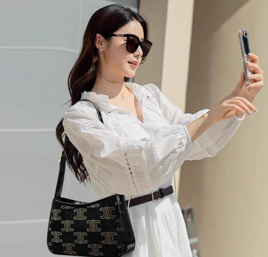 【小物】2色ショルダーバッグF8106