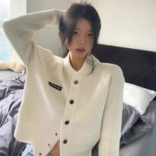 【outer】ニットゆったりカーディガンG23302