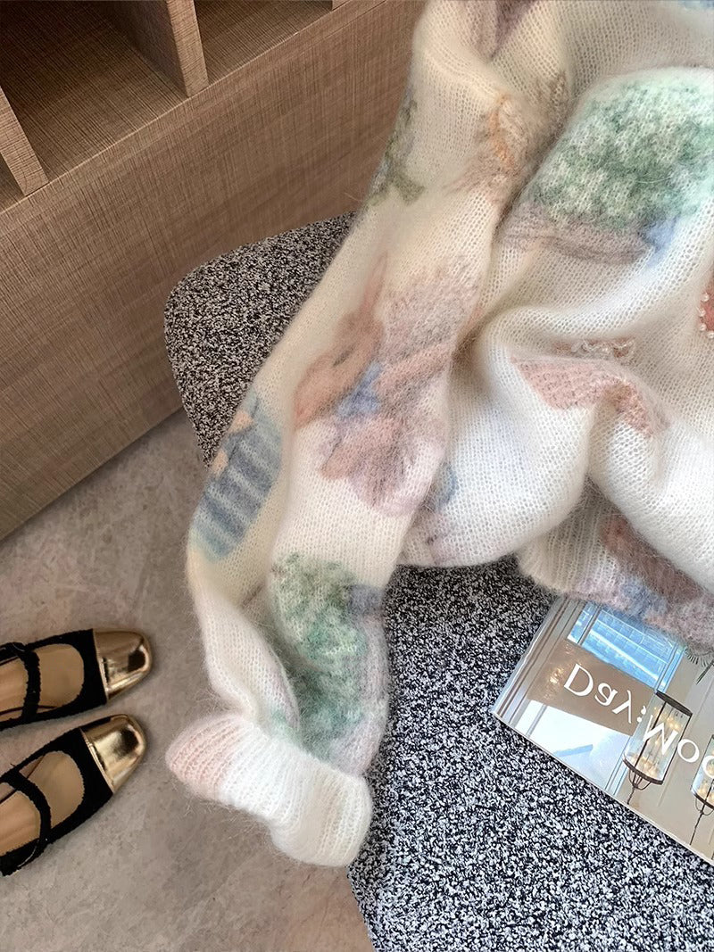 【tops】ビーズニットセーターG23320