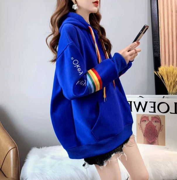 【tops】薄手フード付きパーカーG23328