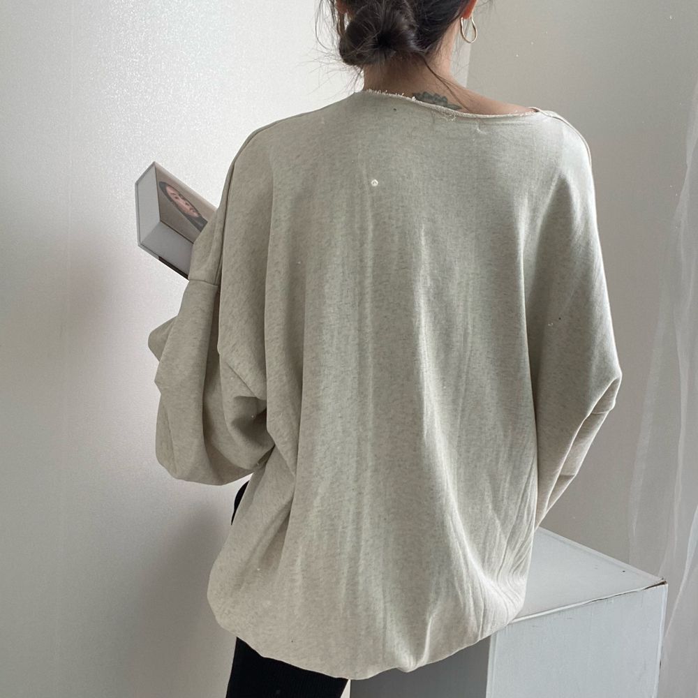 【tops】ゆったりランタンスリーブパーカーG23329