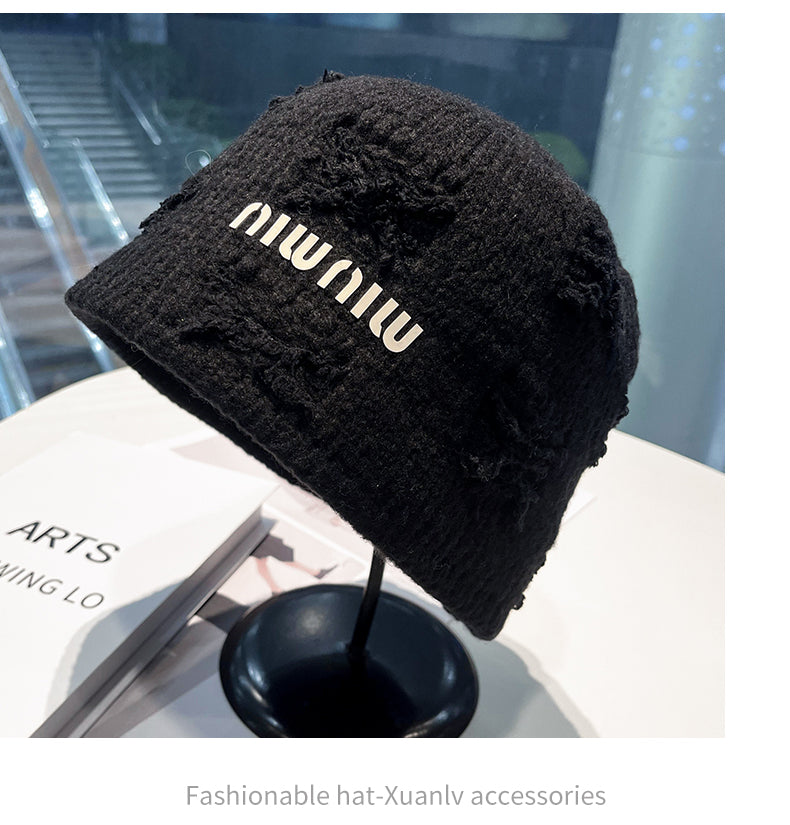 【小物】4色小顔効果ニットサファリハットG23347