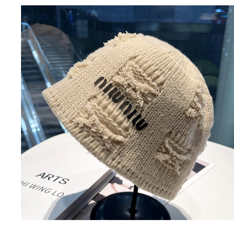 【小物】4色小顔効果ニットサファリハットG23347