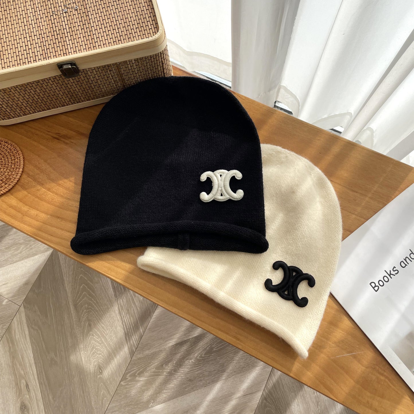 【小物】2色選択可～ニットサファリハットG23350