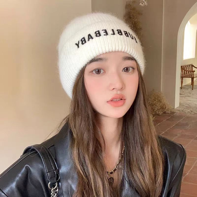 【小物】小顔効果ニット帽子6色G23353