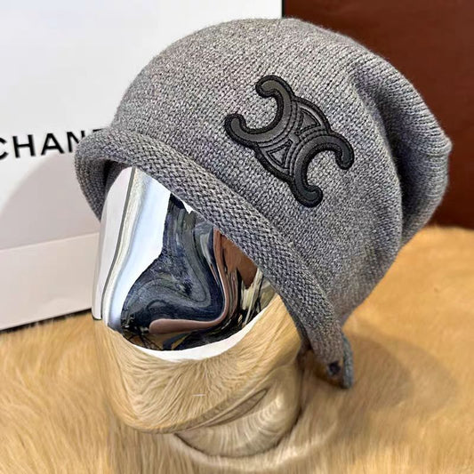 【小物】ニット帽子4色G23356