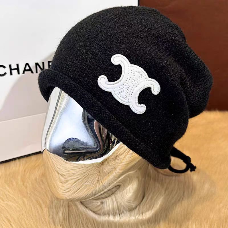 【小物】ニット帽子4色G23356