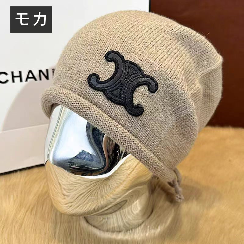 【小物】ニット帽子4色G23356