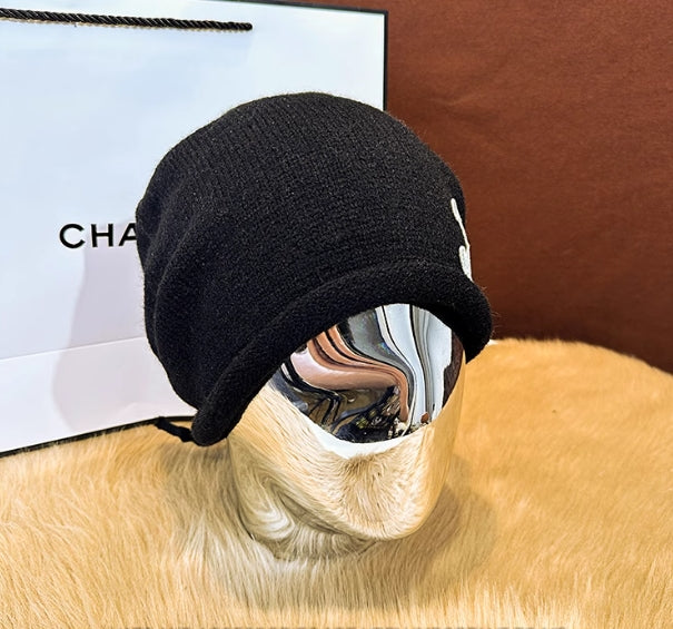 【小物】ニット帽子4色G23356