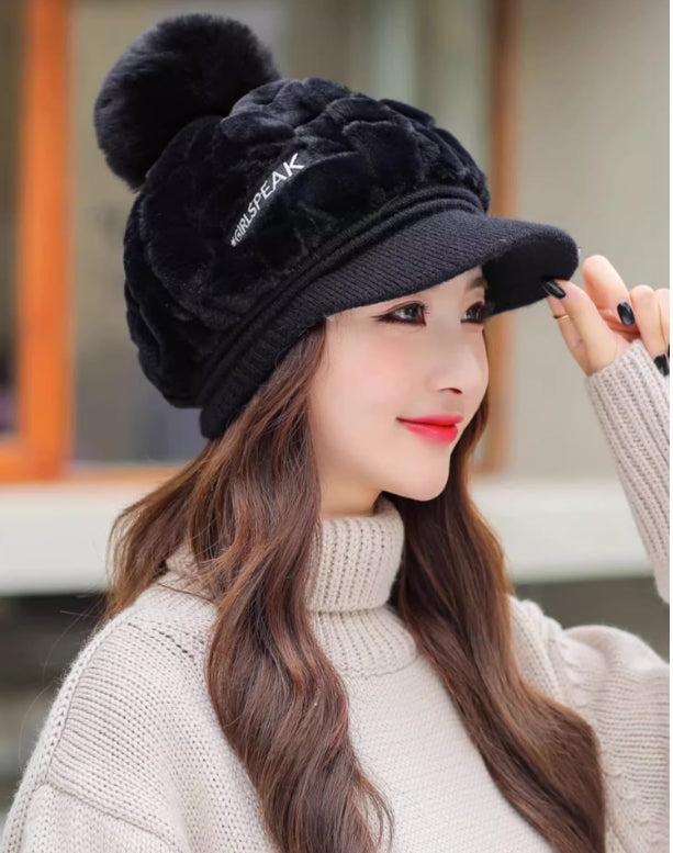 【小物】ファーベースボールキャップG23357