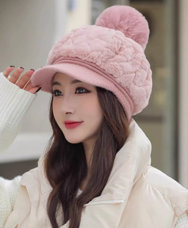 【小物】ファーベースボールキャップG23357