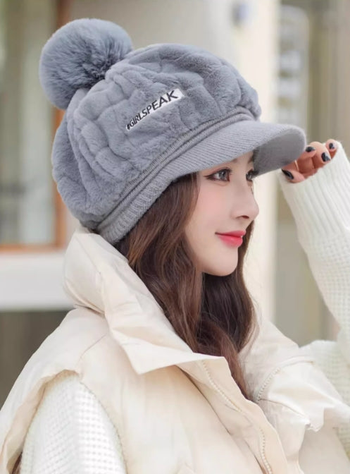 【小物】ファーベースボールキャップG23357