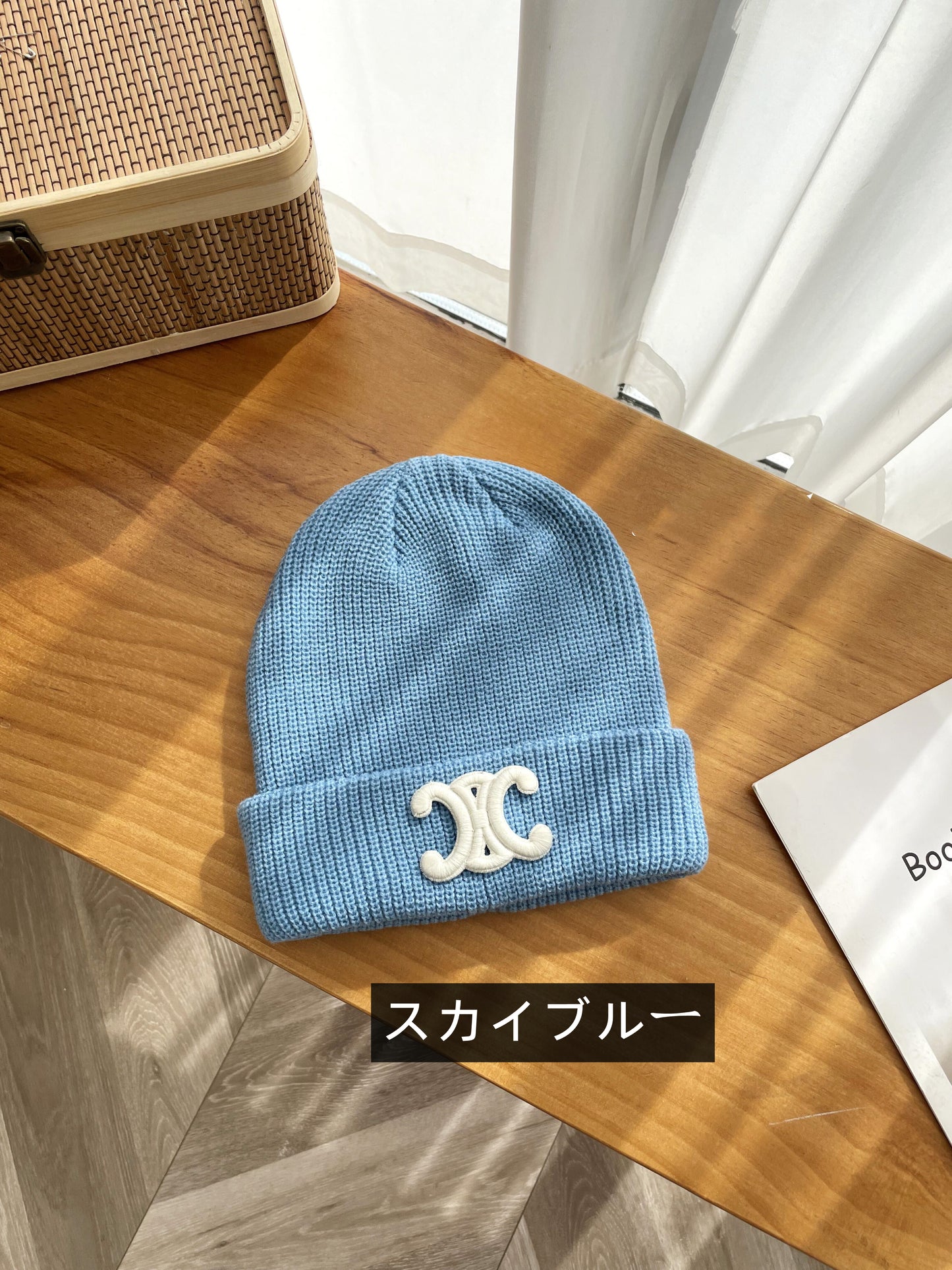 【小物】小顔効果ニット帽子G23360