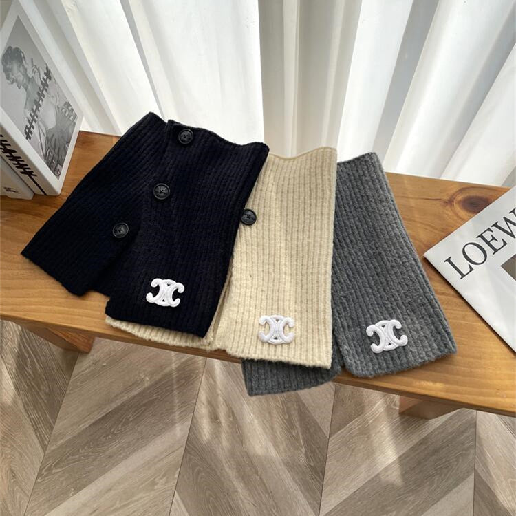 【小物】3色展開ニットスカーフG23361