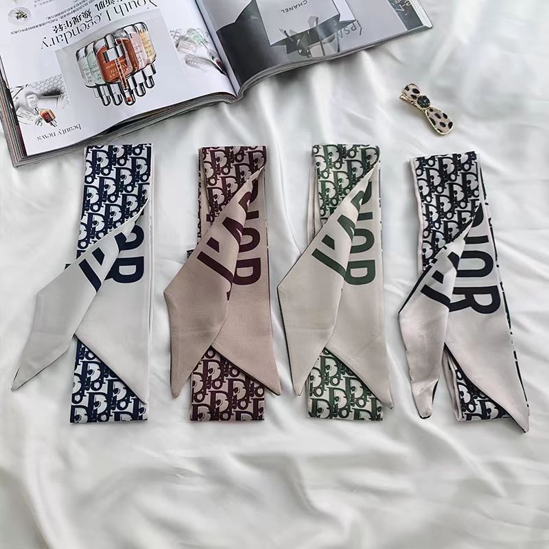 【小物】4色展開プリントスカーフG23364