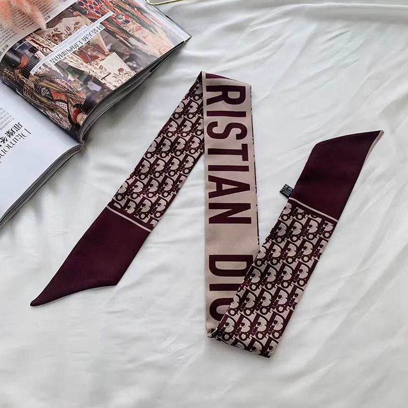 【小物】4色展開プリントスカーフG23364