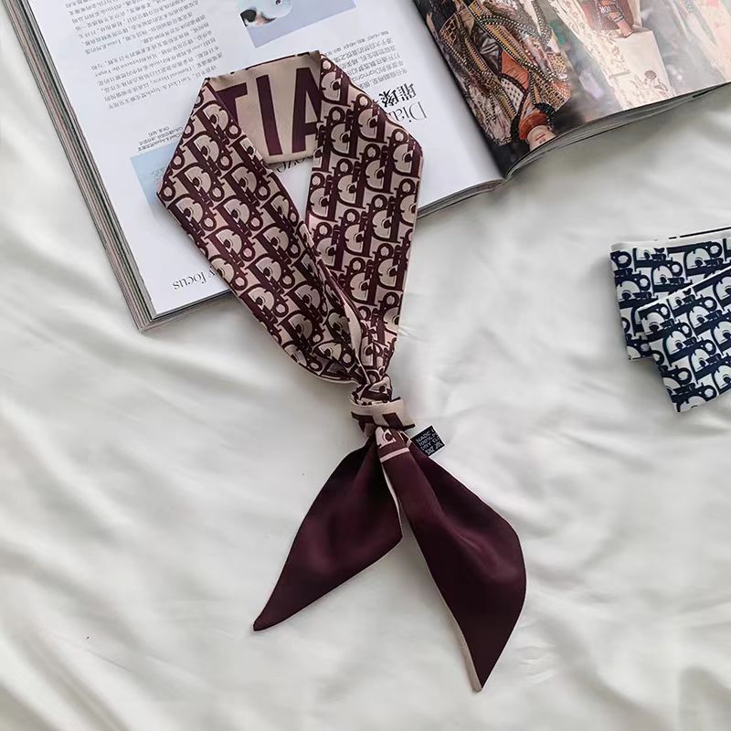 【小物】4色展開プリントスカーフG23364