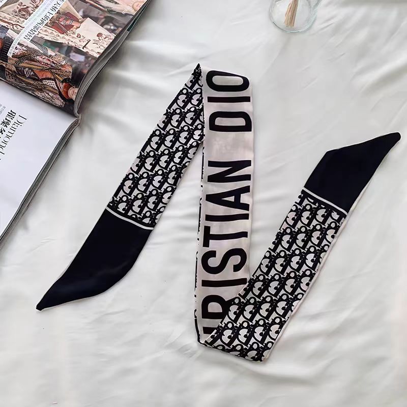 【小物】4色展開プリントスカーフG23364