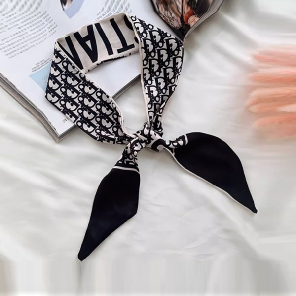 【小物】4色展開プリントスカーフG23364