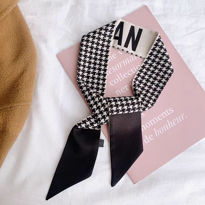 【小物】4色展開プリントスカーフG23365