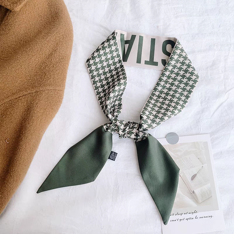 【小物】4色展開プリントスカーフG23365