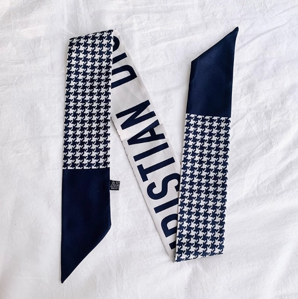 【小物】4色展開プリントスカーフG23365