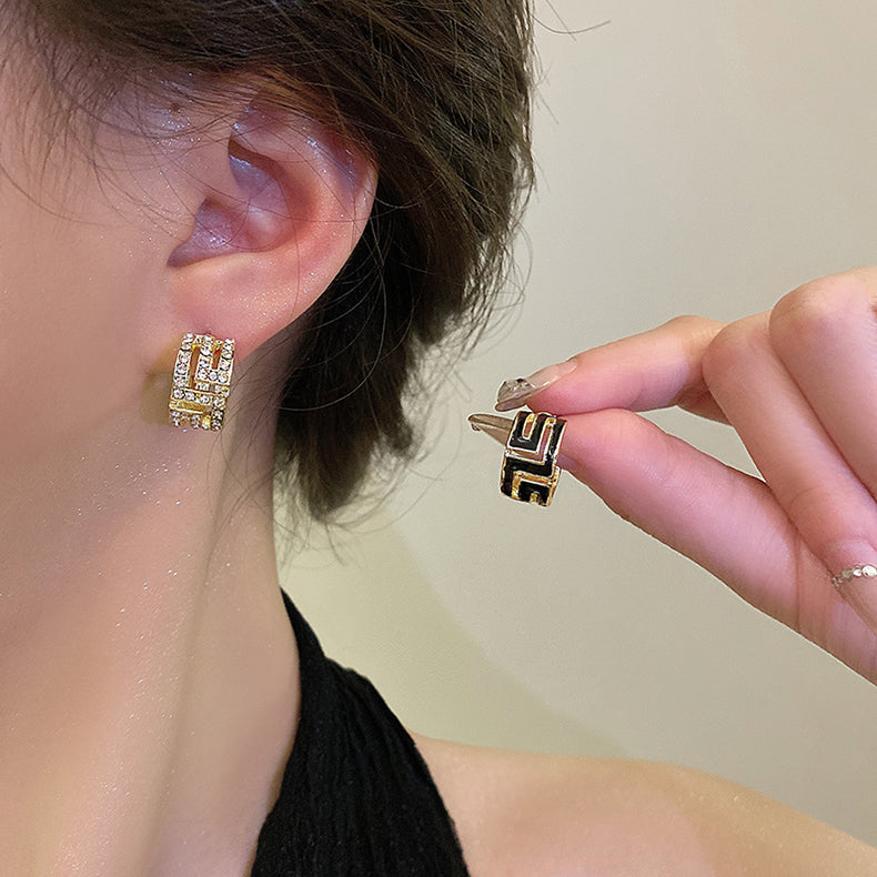 【小物】非対称ピアスアクセサリーG23374