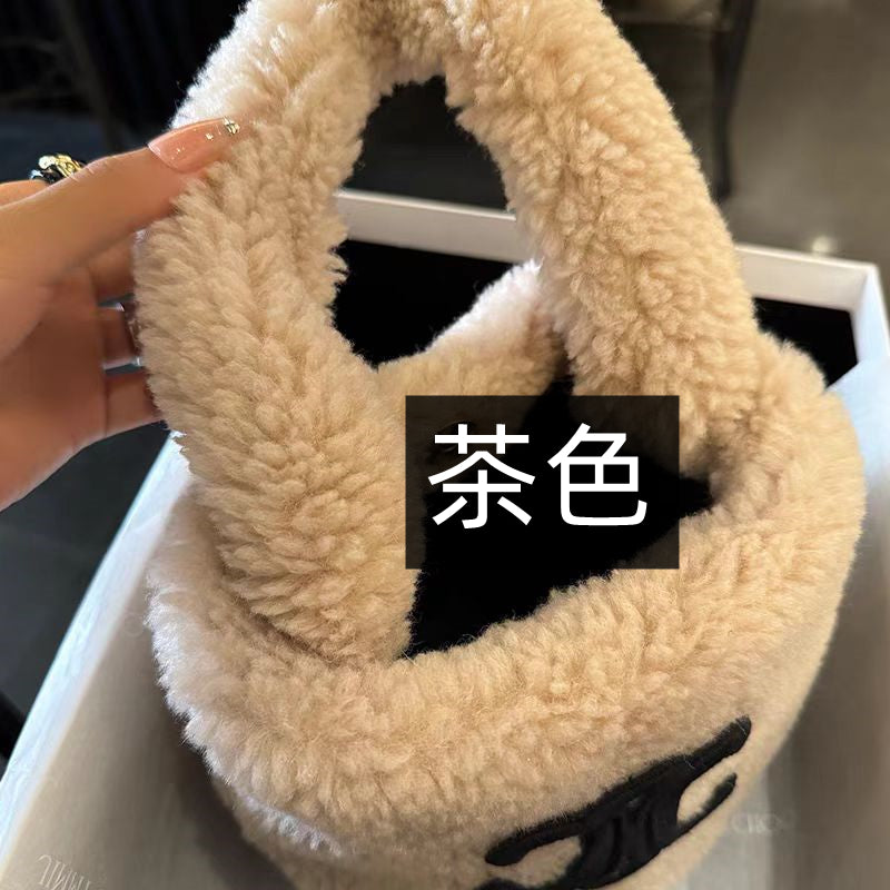 【小物】ラムズウールハンドバッグG23381