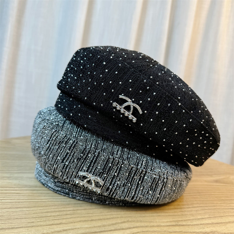 【小物】キラキラベレー帽G23384