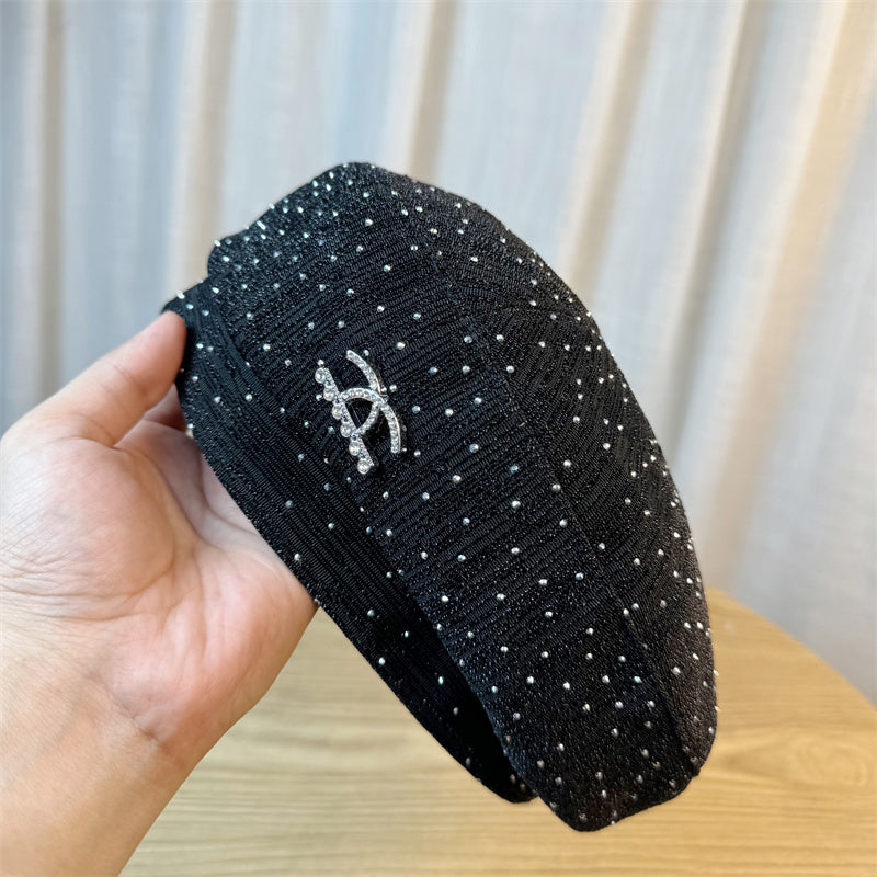 【小物】キラキラベレー帽G23384