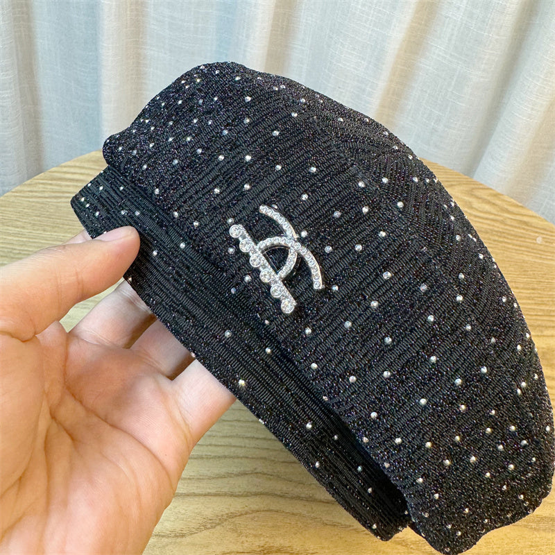 【小物】キラキラベレー帽G23384