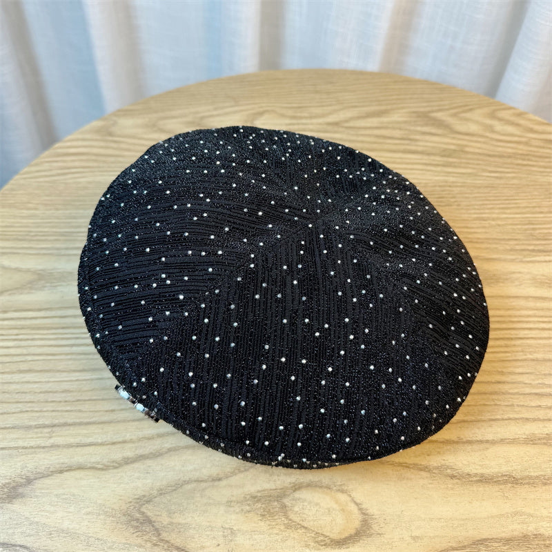 【小物】キラキラベレー帽G23384