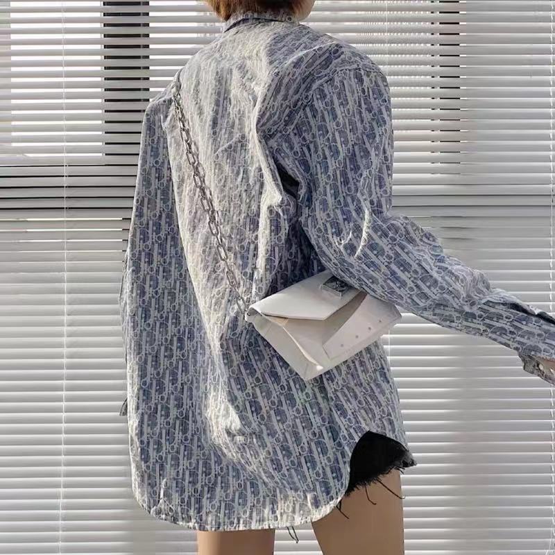 【tops】デザイン長袖シャツG23390