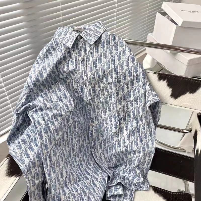 【tops】デザイン長袖シャツG23390