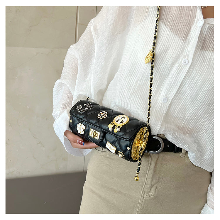 【小物】2色メッセンジャーバッグG23407