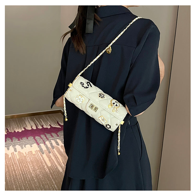 【小物】2色メッセンジャーバッグG23407