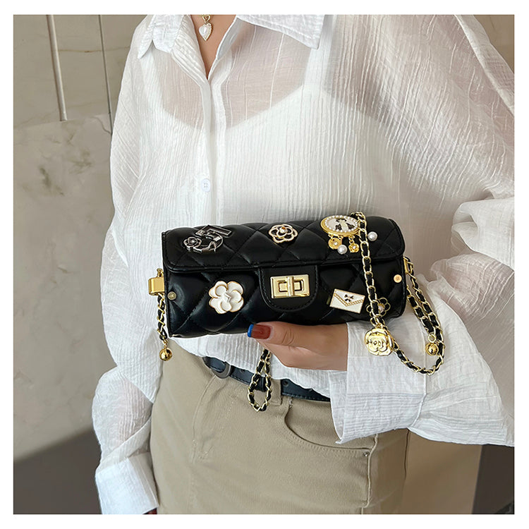 【小物】2色メッセンジャーバッグG23407