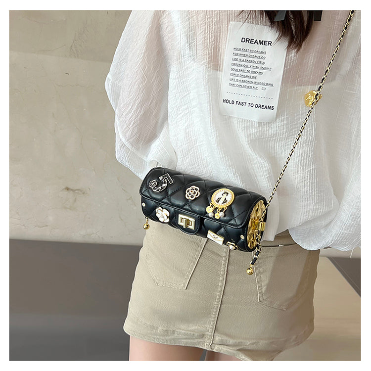 【小物】2色メッセンジャーバッグG23407