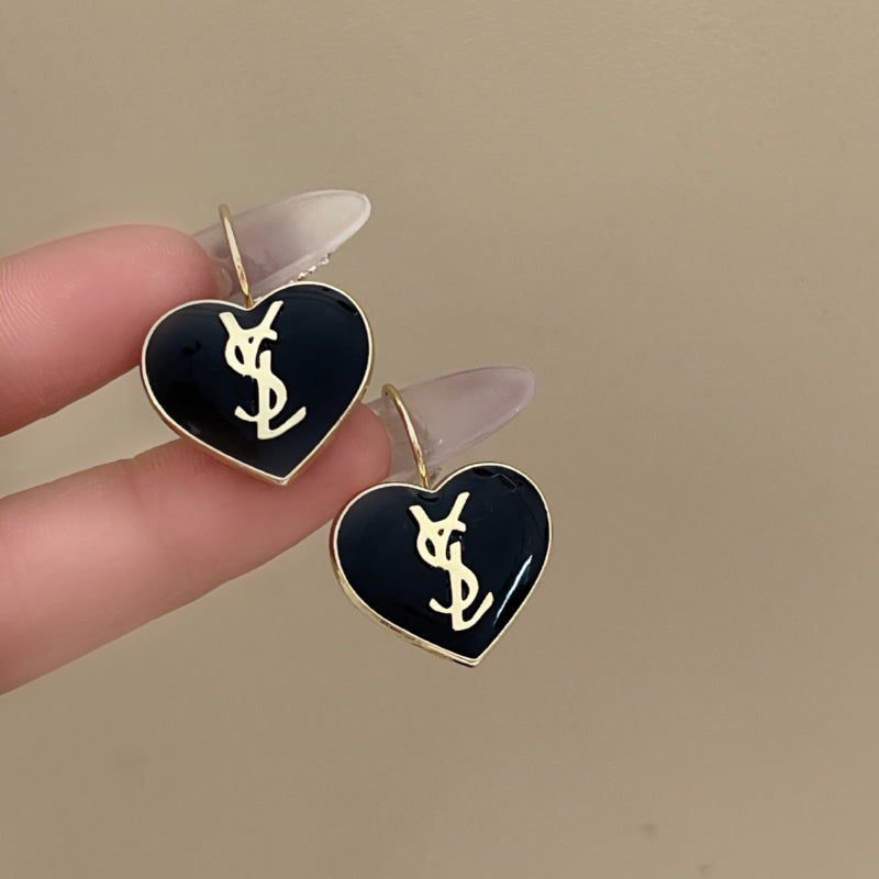 【小物】ハート柄イヤリングアクセサリーG23420