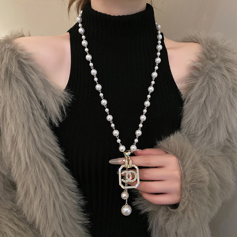 【小物】パールネックレスアクセサリーG23421