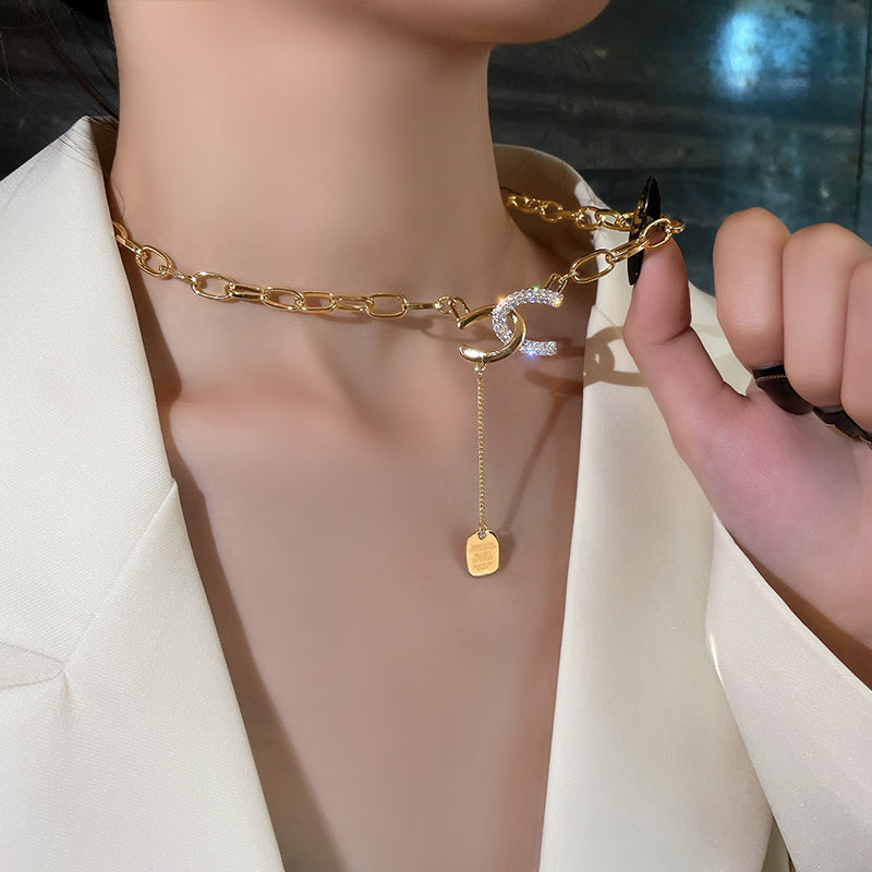 【小物】オシャレネックレスアクセサリーG23422