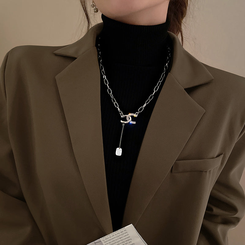 【小物】オシャレネックレスアクセサリーG23422