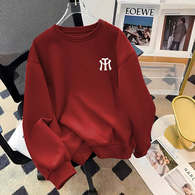 【tops】ラウンドネック薄手パーカーG23428