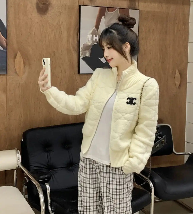 【outer】長袖ニットカーディガンG23448