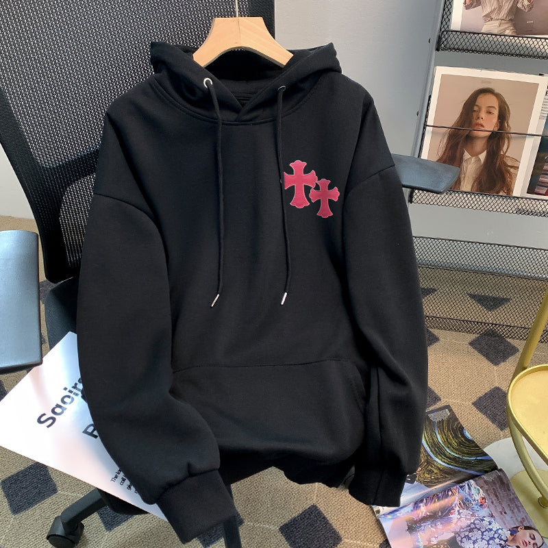 【tops】ゆったり春秋フード付きパーカーG23449