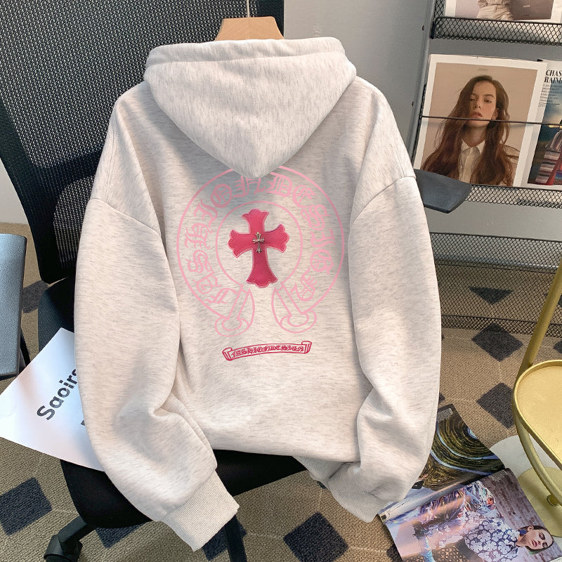 【tops】ゆったり春秋フード付きパーカーG23449