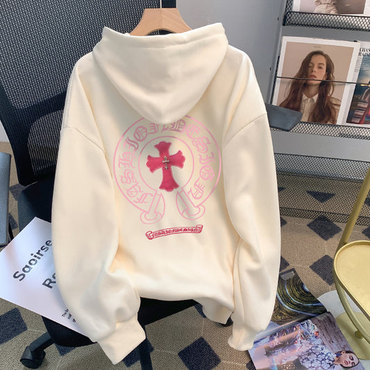 【tops】ゆったり春秋フード付きパーカーG23449