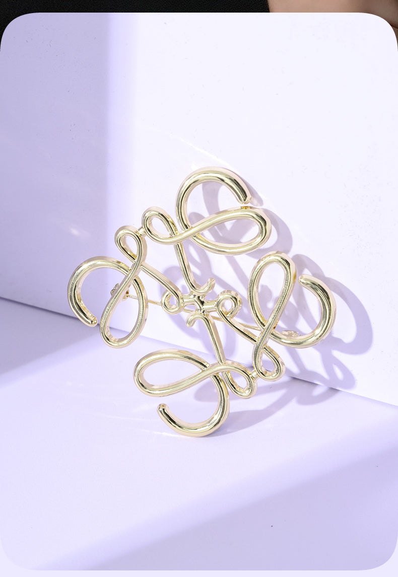 【小物】高級感ブローチG23498