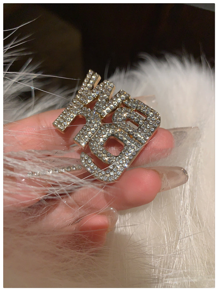 【小物】ダイヤモンドブローチG23500