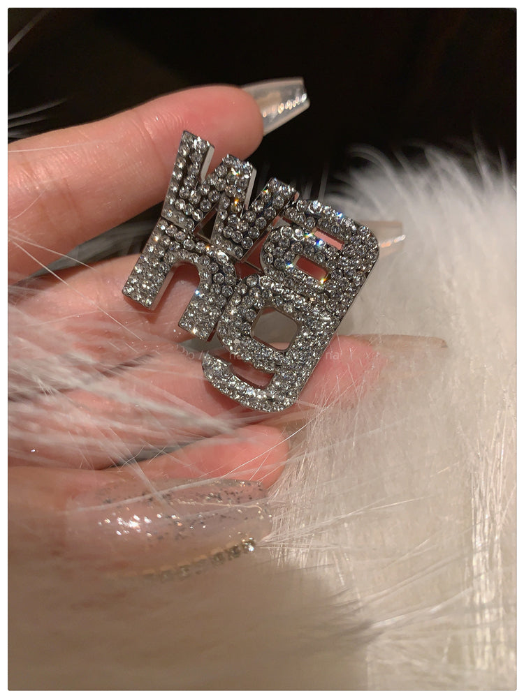 【小物】ダイヤモンドブローチG23500